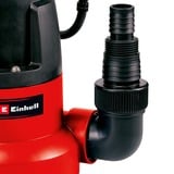 EINHELL Tauchpumpe GC-SP 3580 LL, Tauch- / Druckpumpe rot/schwarz, 350 Watt