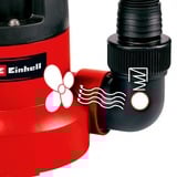 EINHELL Tauchpumpe GC-SP 3580 LL, Tauch- / Druckpumpe rot/schwarz, 350 Watt