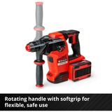 Einhell Akku-Bohrhammer HEROCCO 36/28 Professional, 36Volt (2x18Volt) rot/schwarz, ohne Akku und Ladegerät