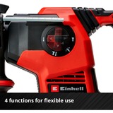 Einhell Akku-Bohrhammer HEROCCO 36/28 Professional, 36Volt (2x18Volt) rot/schwarz, ohne Akku und Ladegerät