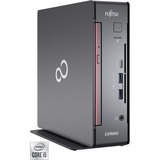 Fujitsu ESPRIMO Q7010 (VFY:Q7010P15BMIN), PC-System schwarz, Windows 10 Pro 64-Bit