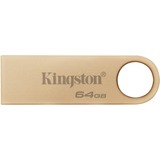 Kingston DataTraveler SE9 G3 64 GB, USB-Stick gold, USB-A 3.2 Gen 1
