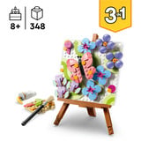 LEGO 31390 Creator 3-in-1 Deko-Blumengemälde, Konstruktionsspielzeug 