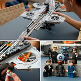 LEGO 76354 Marvel Super Heroes S.H.I.E.L.D.-Helicarrier, Konstruktionsspielzeug 