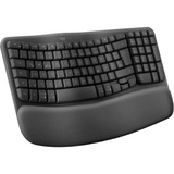 Logitech Wave Keys, Tastatur graphit, DE-Layout, Logi Bolt, Bluetooth, für Windows/macOS/ChromeOS/Android/Linux