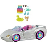 Mattel Barbie Extra Glitzer-Cabrio, Spielfahrzeug 