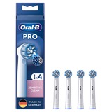 Oral-B Oral-B Pro Sensitive Clean 4er, Aufsteckbürste weiß
