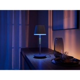 Philips Hue White & Color Ambiance Go tragbare Tischleuchte schwarz