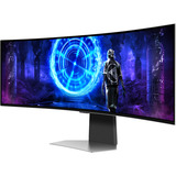 SAMSUNG Odyssey S49DG954SU OLED G95SD, Gaming-Monitor 124 cm (49 Zoll), silber, DQHD, FreeSync Premium Pro, G-Sync kompatibel, 240Hz Panel