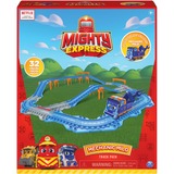 Spin Master Mighty Express Schienen-Set mit Push-and-Go Zug Mechaniker Milo, Spielfahrzeug 