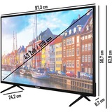 Telefunken XU43K700, LED-Fernseher 108 cm(43 Zoll), schwarz, UltraHD/4K, Triple Tuner, SmartTV