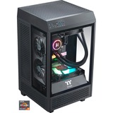 Thermaltake Pandora Black, Gaming-PC schwarz/transparent, Windows 10 Home 64-Bit