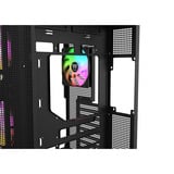 Thermaltake View 380 XL WS ARGB , Tower-Gehäuse schwarz/holz, Tempered Glass x 2, Holz-Struktur