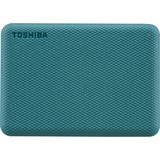 Toshiba Canvio Advance 4 TB, Externe Festplatte grün, Micro-USB-B 3.2 Gen 1 (5 Gbit/s)