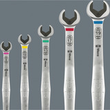 Wera 6007 Joker 11 Set 1 Maul-Ringratschenschlüssel-Satz, 11-teilig, Schraubenschlüssel mit Haltefunktion