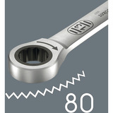 Wera 6007 Joker 11 Set 1 Maul-Ringratschenschlüssel-Satz, 11-teilig, Schraubenschlüssel mit Haltefunktion