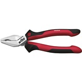 Wiha Kombizange Industrial, 180mm, Schneid-Zange schwarz/rot, mit DynamicJoint und OptiGrip, extra lange Schneide
