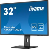 iiyama ProLite XB3270QS-B5, LED-Monitor 80 cm (32 Zoll), schwarz, QHD, IPS, 60 Hz, HDMI