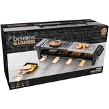 Bestron Raclette-Grill schwarz/holz