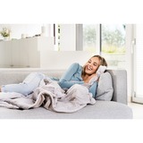 Beurer Wärme-Kuscheldecke Cosy Nordic HD 75, Heizdecke grau, 130 x  180 cm