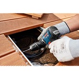 Bosch Akku-Bohrschrauber GSR 12V-35 FC Professional solo, 12Volt blau/schwarz, ohne Akku und Ladegerät, mit FlexiClick Aufsätzen, L-BOXX