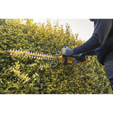 DEWALT Akku Heckenschere DCMHT562P1-QW, 18Volt gelb/schwarz, 1 x 18V XR 5,0Ah, Ladegerät