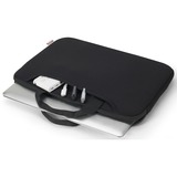 DICOTA BASE XX Sleeve Plus, Notebookhülle schwarz, bis 33,8 cm (13,3")