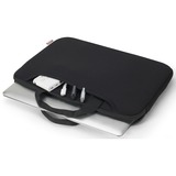 DICOTA BASE XX Sleeve Plus, Notebooktasche schwarz, bis 33,8 cm (13,3")