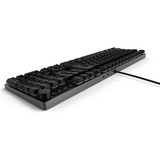 Das Keyboard MacTigr, Tastatur schwarz, DE-Layout, Cherry MX Low Profile Red