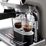 DeLonghi La Specialista Arte Evo Titan - Cold Brew , Espressomaschine titan/edelstahl