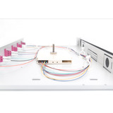 Digitus LWL Spleißbox, 1HE, bestückt, LC, OM4 grau