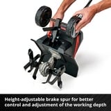 EINHELL Akku-Bodenhacke GE-CR 30 Li, 36Volt (2x18V) rot/schwarz, ohne Akku und Ladegerät