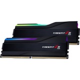 G.Skill DIMM 32 GB DDR5-6600 (2x 16 GB) Dual-Kit, Arbeitsspeicher schwarz, F5-6600J3440G16GX2-TZ5RK, Trident Z5 RGB, INTEL XMP