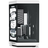 HYTE Y70 Touch Infinite , Tower-Gehäuse weiß/schwarz, Tempered Glass x 2