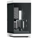 HYTE Y70 Touch Infinite , Tower-Gehäuse weiß/schwarz, Tempered Glass x 2