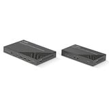 Lindy 70m Cat.6A HDMI 4K60 & Typ C HDBaseT 3.0 KVM Extender, HDMI Verlängerung schwarz