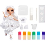 MGA Entertainment Rainbow High Watercolor & Create DIY Modepuppe - Braune Augen 