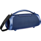 Medion Life P61768 Tragbarer Bluetooth Lautsprecher XL blau, Bluetooth, Dual Illuminated, Lightstrip,Integrierte Powerbank