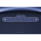 Medion Life P61768 Tragbarer Bluetooth Lautsprecher XL blau, Bluetooth, Dual Illuminated, Lightstrip,Integrierte Powerbank