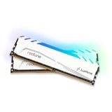 Mushkin DIMM 16 GB DDR4-2666 (2x 8 GB) Dual-Kit, Arbeitsspeicher weiß, MLB4C266GHHF8GX2, Redline Lumina, INTEL XMP