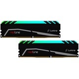 Mushkin DIMM 32 GB DDR5-6400 (2x 16 GB) Dual-Kit, Arbeitsspeicher schwarz, MLA5C640A77P16GX2, Redline Lumina
