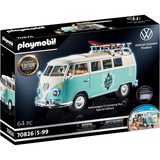 PLAYMOBIL 70826 Classic Cars Volkswagen T1 Camping Bus - Special Edition, Konstruktionsspielzeug