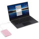 Seagate One Touch mit Kennwort 2 TB, Externe Festplatte roségold, Micro-USB-B 3.2 Gen 1 (5 Gbit/s)