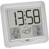 TFA Funk-Wetterstation METRO PLUS weiß, 1 Funk-Außenfühler, erweiterbar