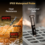 Typhur Sync Gold Lite, Thermometer schwarz, inkl. 1 Sonde