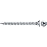 fischer Spanplattenschraube ClassicFast II 3,5x25 Senkkopf TX 1.000 Stück, mit Vollgewinde