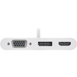 goobay USB-C Multiport-Adapter VGA, DisplayPort, HDMI
