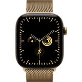 Apple Watch Series 12, Smartwatch Titan Gold, 46 mm, Milanaise Armband Brillantgold, M/L, Cellular