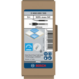 Bosch PRO SDS max-5C Fliesenmeißel, 50 x 300mm 5 Stück, selbstnachschärfend