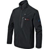 Bosch Professional Heat+Jacket GHJ 12+18V Kit Größe M, Arbeitskleidung schwarz, inkl. Ladeadapter GAA 12V-21, 1x 12-Volt-Akku